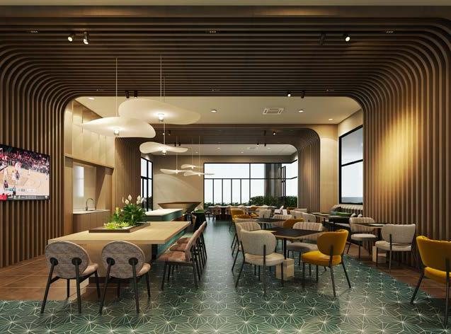 Cafeteria on Level 3A